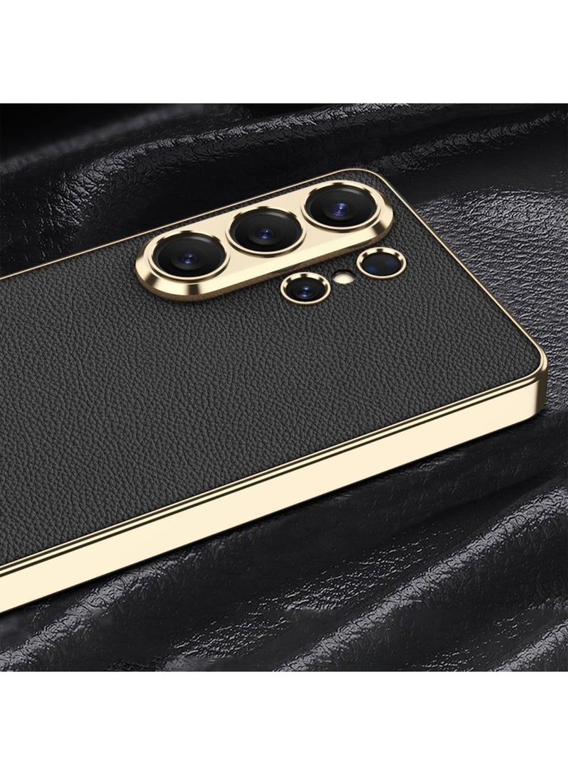 Adando for S26 Ultra Case, Galaxy S26 Ultra Case, Electroplating Precision Holes, Shockproof Mil-Grade Drop Protection Rugged Hard Thin Lightweight Cases for S26 Ultra Phone (Black) - Image 4